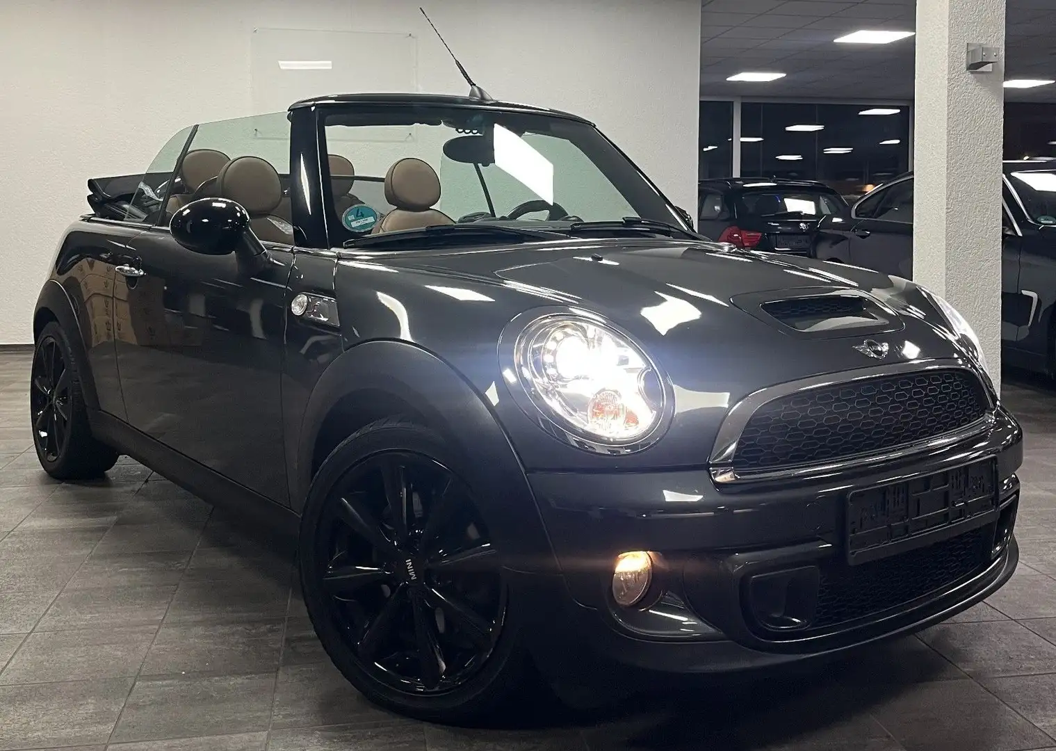 MINI Cooper S Cabrio XENON PDC LEDER S HEFT TOP Szürke - 1