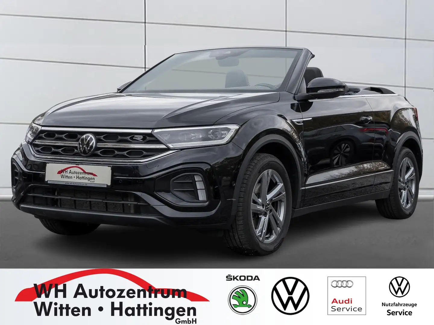 Volkswagen T-Roc Cabriolet 1.5 TSI R-Line Navi ACC LED Kamera Schwarz - 1