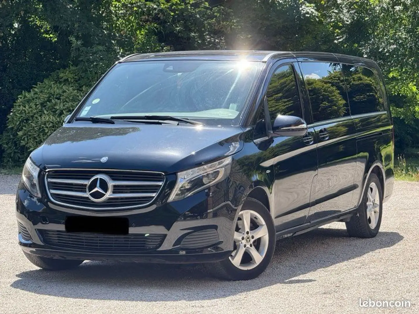 Mercedes-Benz V Mercedes V220 extra long Avantgarde 17490Euro Noir - 1