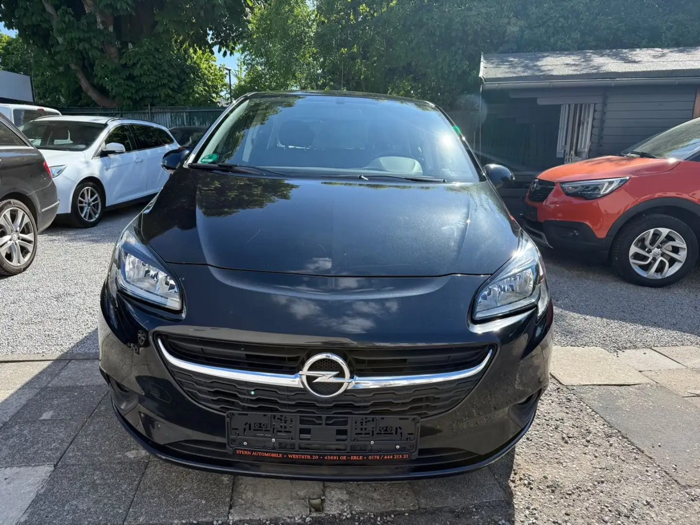 Opel Corsa E Edition*ALU*TEMPOMAT*GARANTIE Zwart - 2