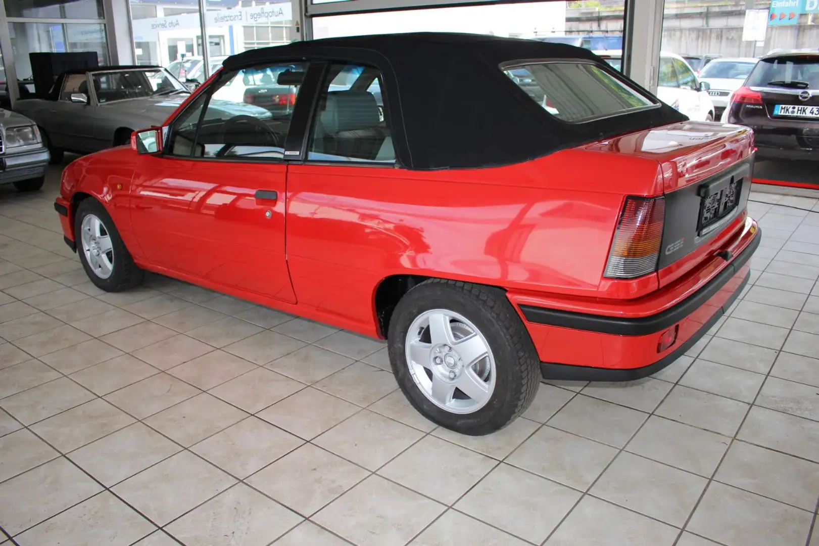 Opel Kadett Cabrio 2.0 GSI/DigiTacho/1.Hd/Oldtimer! Rot - 2