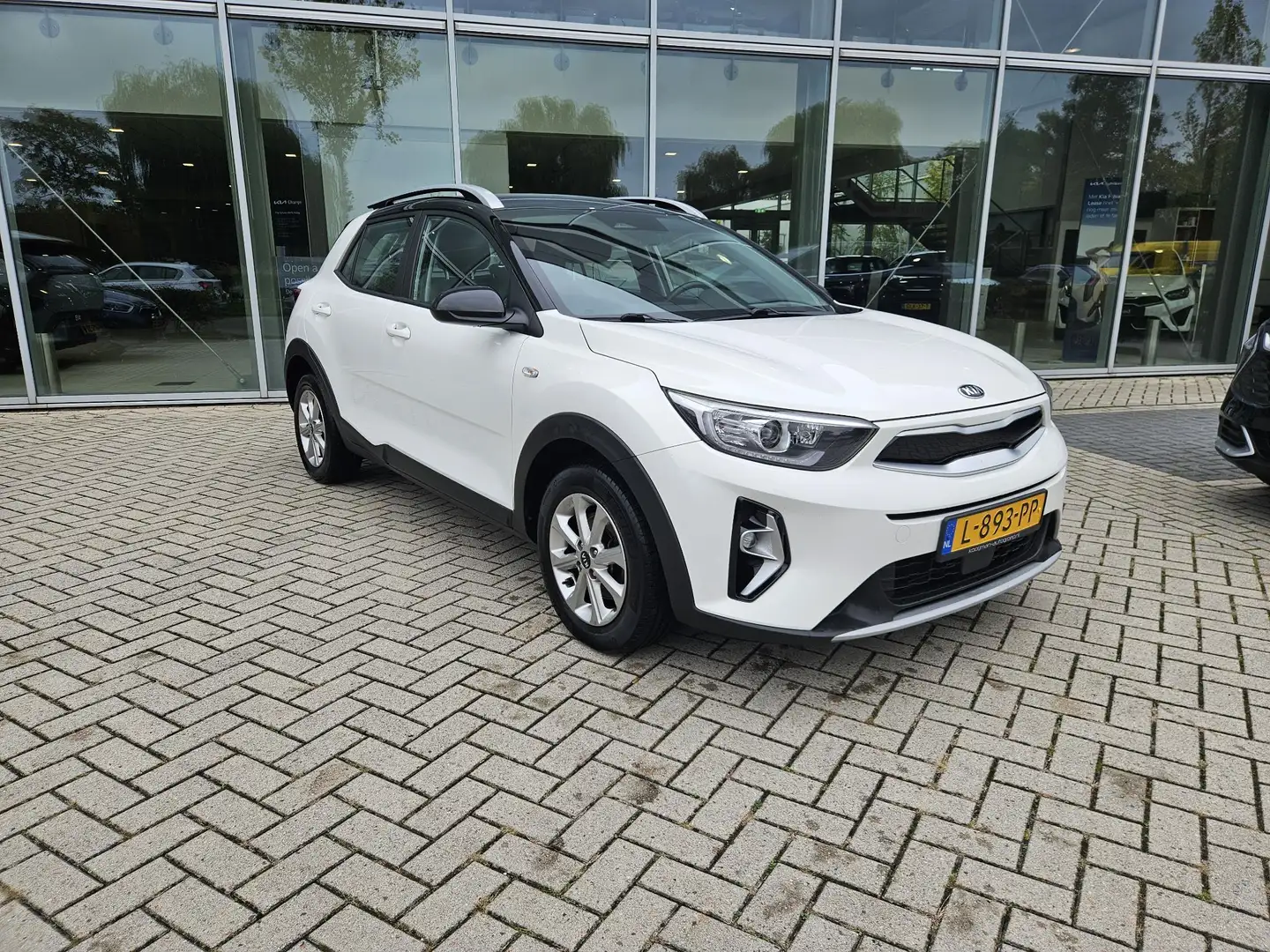 Kia Stonic 1.0 T-GDi MHEV DynamicLine Trekhaak|Lmv Blanc - 2