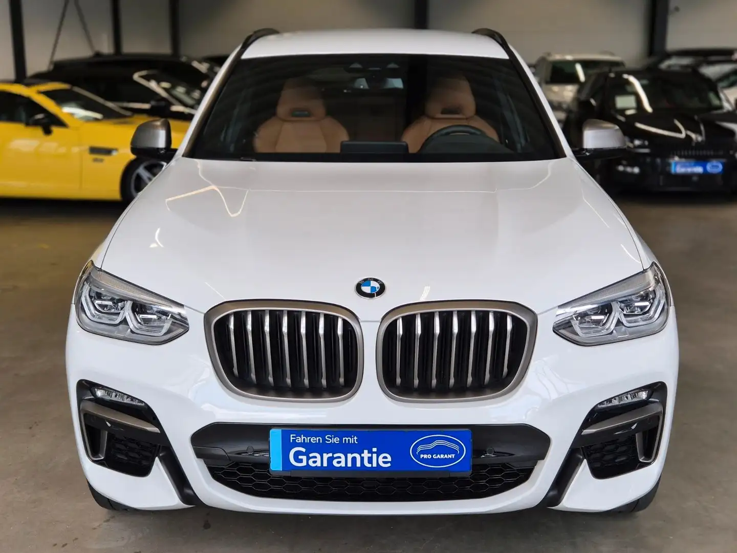 BMW X3 M d M-SPORTSITZE LEDER H&K HUD CAM KEYLESS Weiß - 2