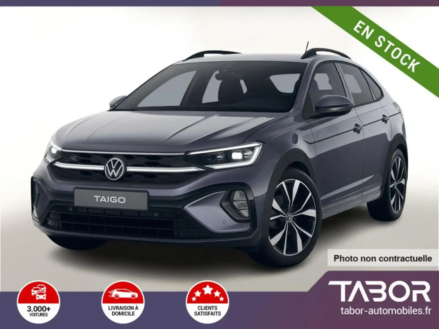 Volkswagen Taigo 1.5 TSI 150 DSG R-Line Matrix Gris - 1
