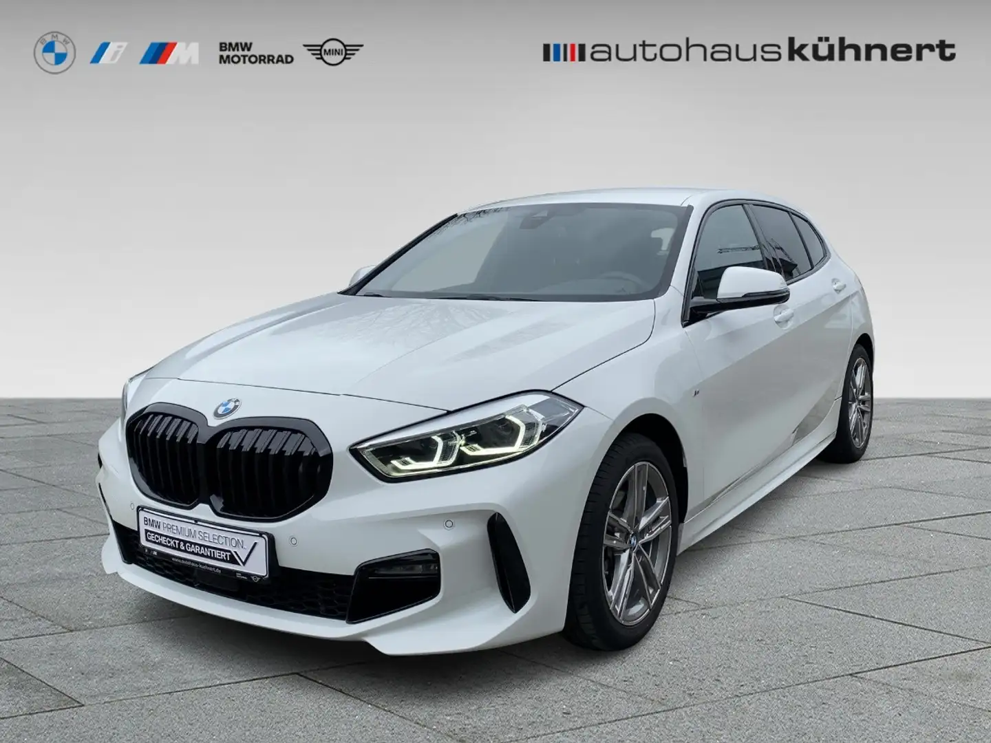 BMW 116 i ///M-Sport SpurAss Lenkradhzg. Shadow Weiß - 1