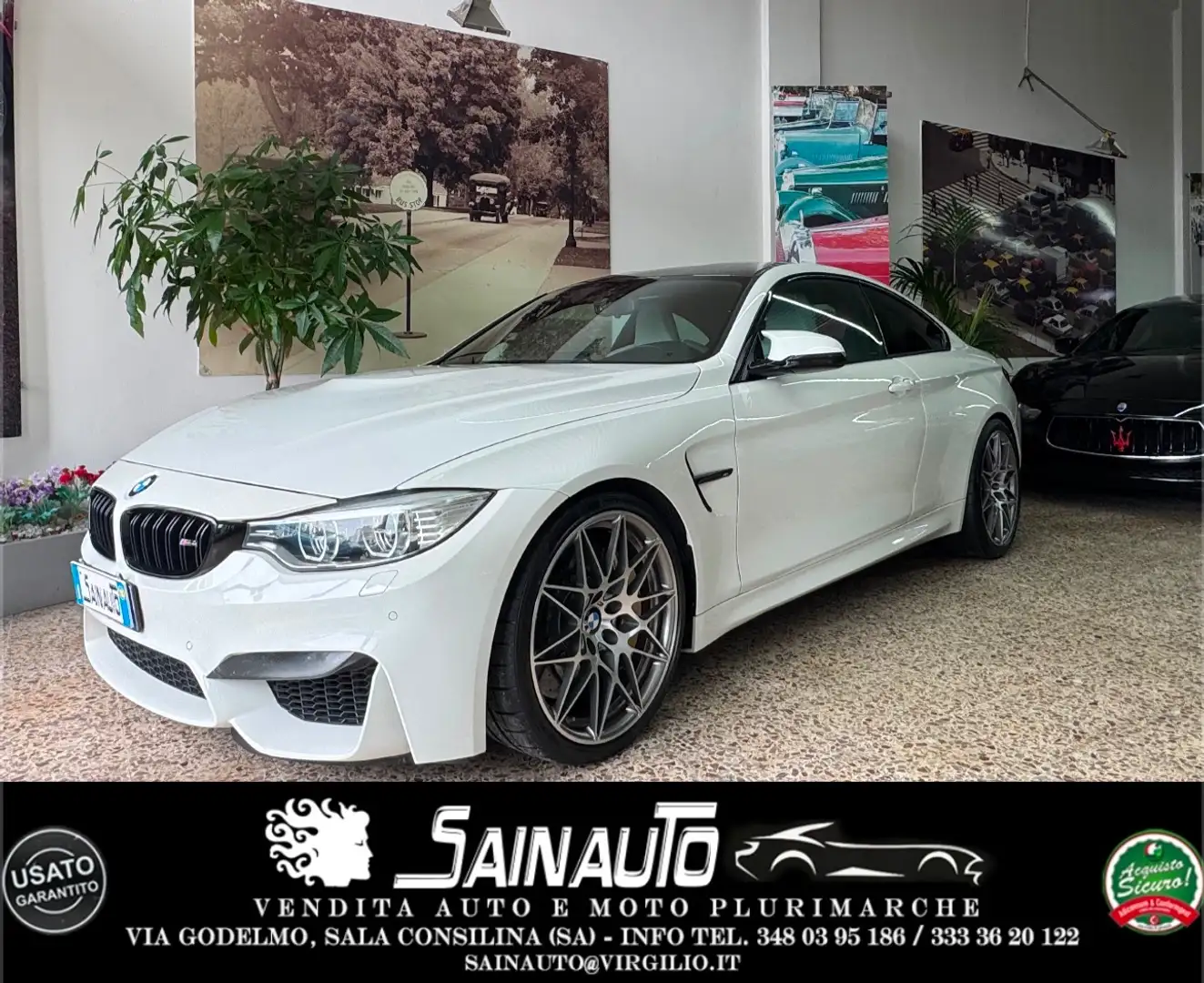BMW M4 Bmw M4 Coupé performance 450 cv Blanc - 1