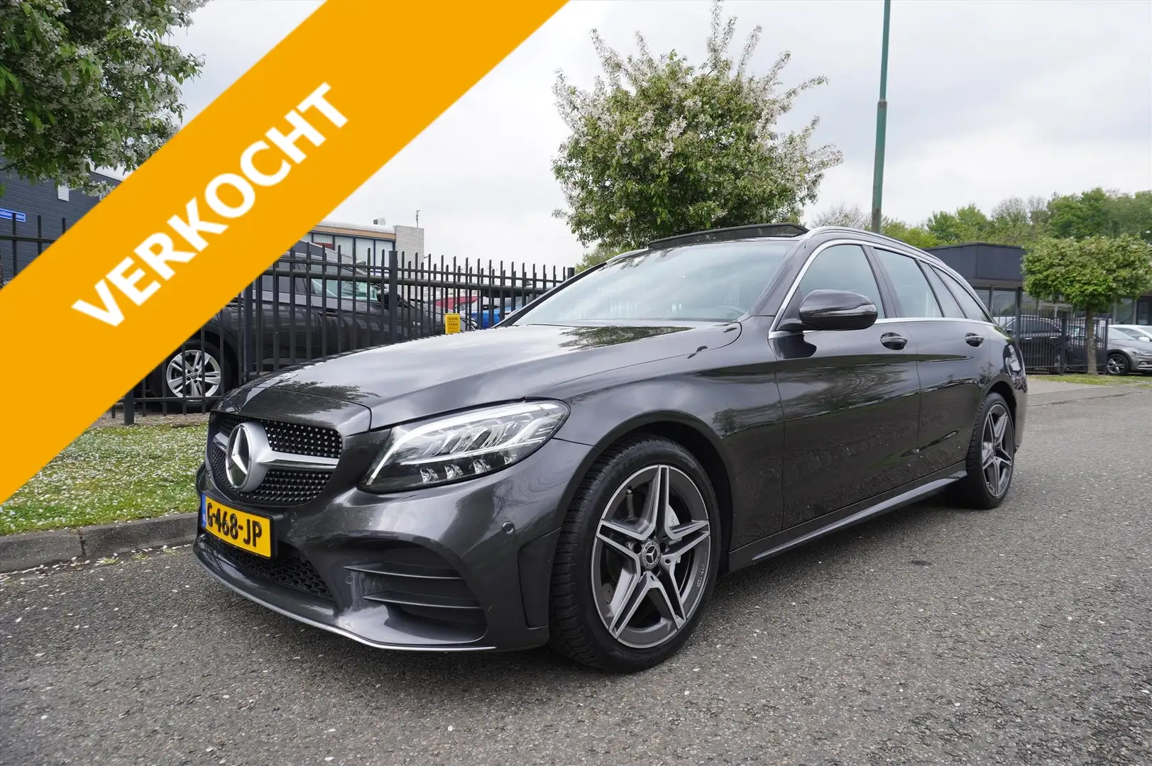 Mercedes-Benz C 160 Estate C160 129pk 9G-TRONIC Business Solution AMG Šedá - 1