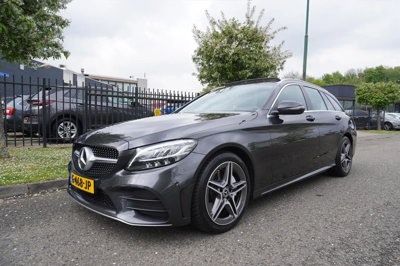 Mercedes-Benz C 160 Estate C160 129pk 9G-TRONIC Business Solution AMG Grey - 1