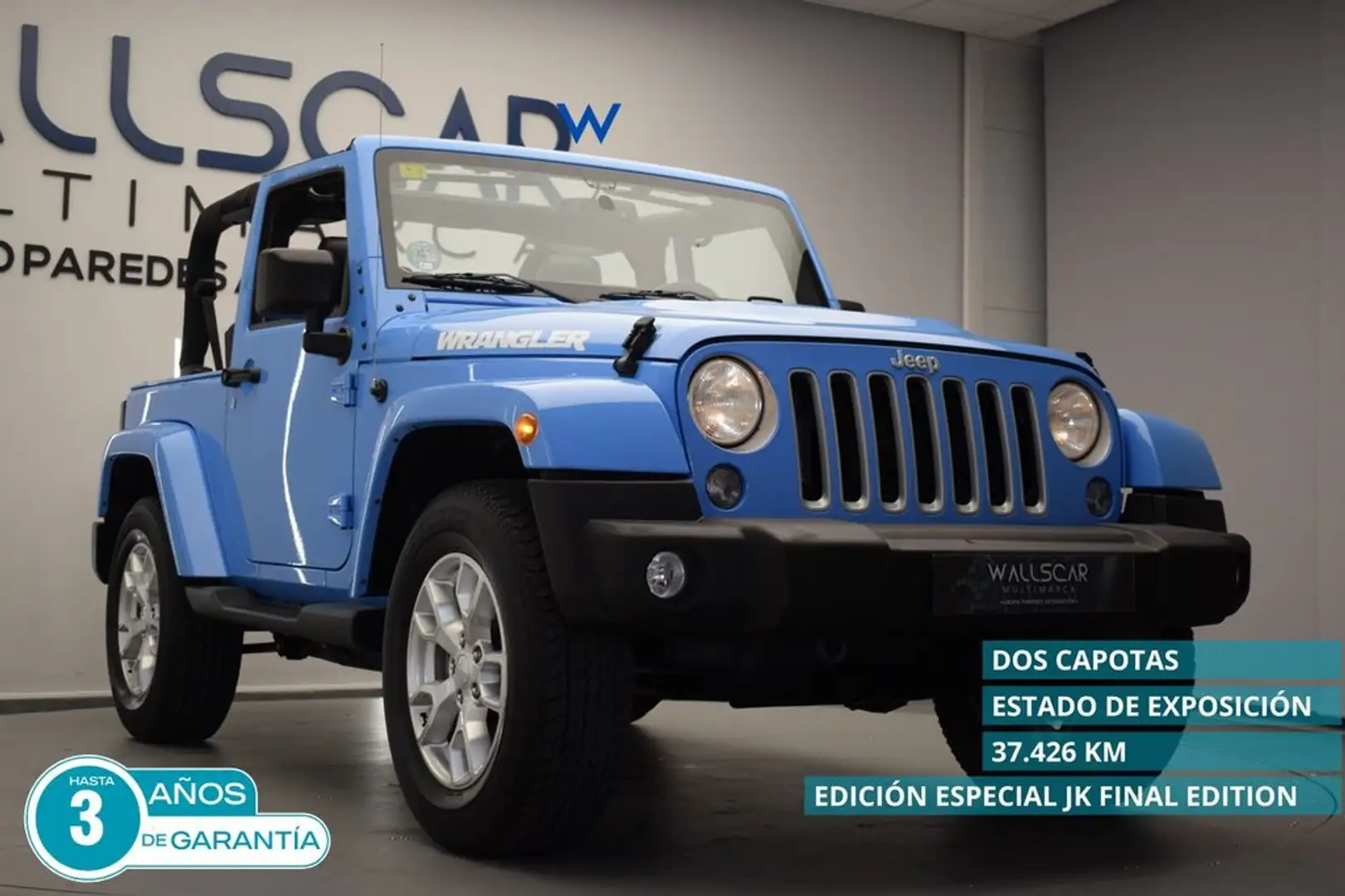 Jeep Wrangler 2.8 CRD JK Edition Auto Azul - 1
