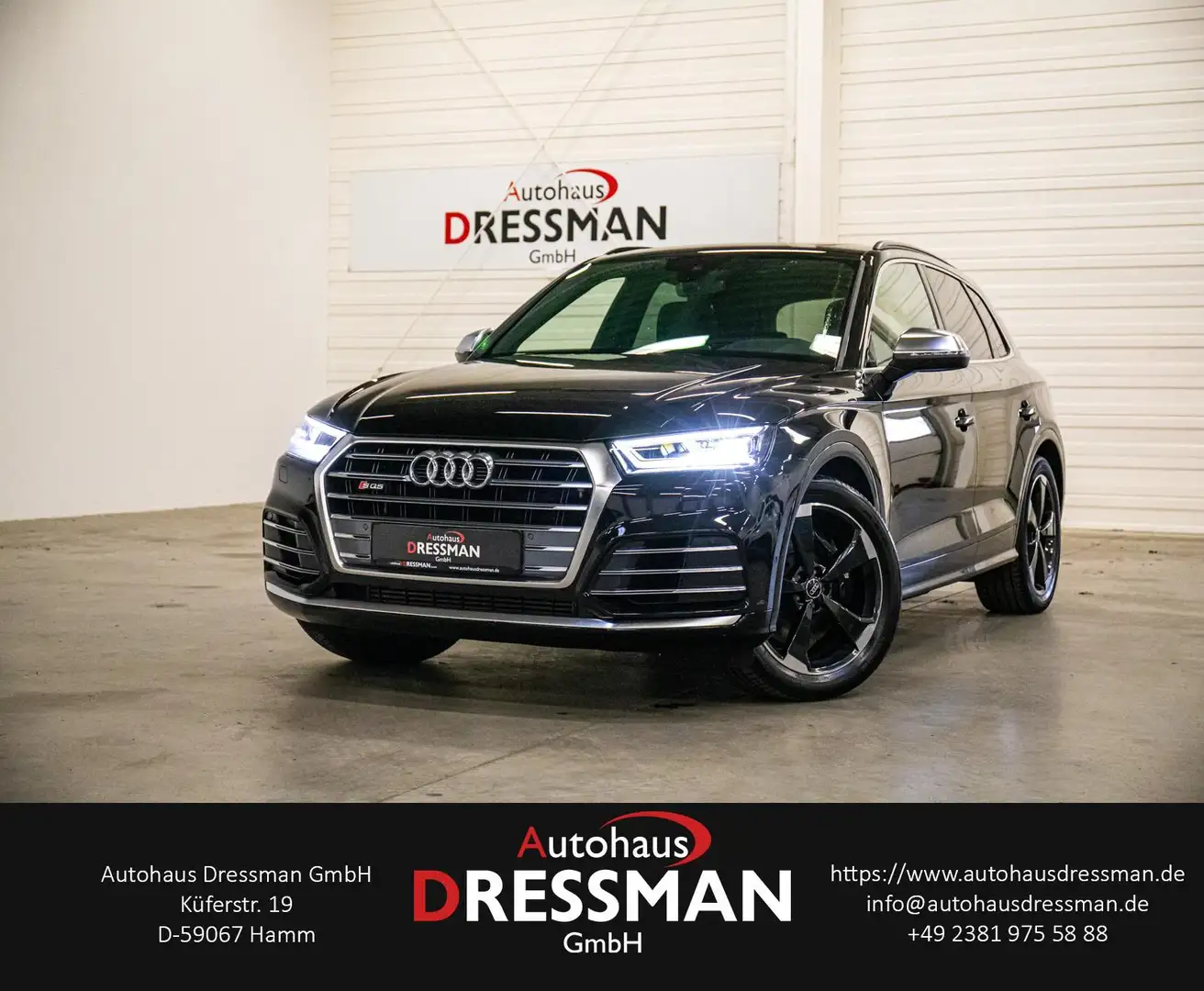Audi SQ5 3.0 TDI MATRIX HuD PANO B&O RAUTE LUFT AHK Schwarz - 1
