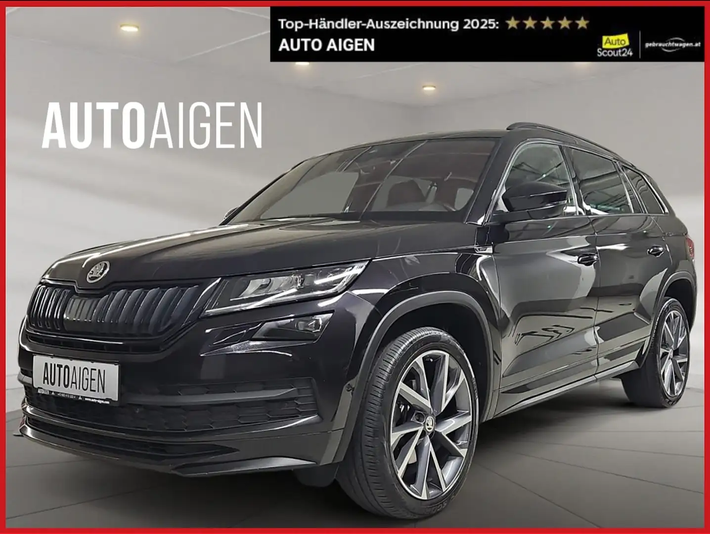 Skoda Kodiaq 2.0 TDI * SPORTLINE * 1. BESITZ * STANDHZ * AHK * Schwarz - 1