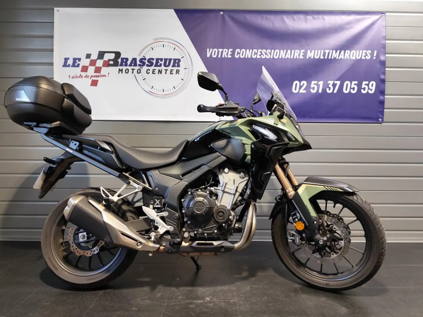 Honda CB 500 Verde - 1