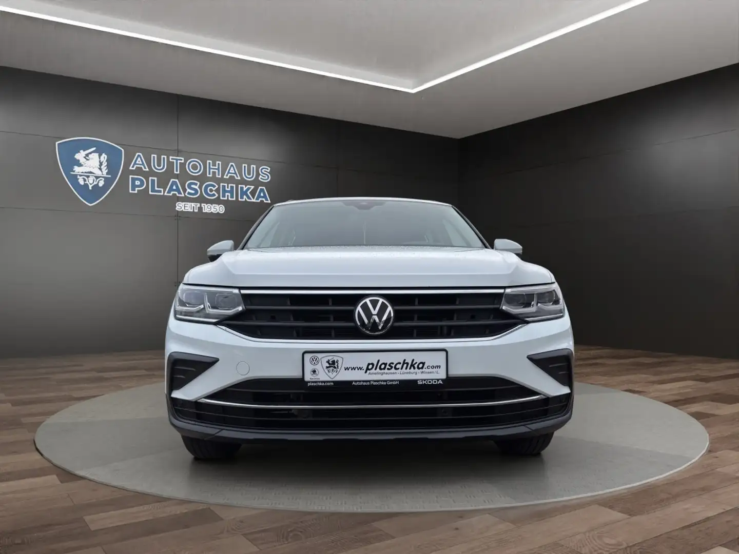 Volkswagen Tiguan 1.5 TSI Life AHK+LEDER+ACC+APP+SPURASSIST Klima Weiß - 2