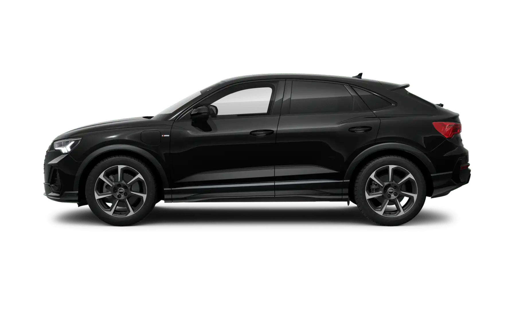 Audi Q3 e-tron 45 TFSI e S line ext Zwart - 2