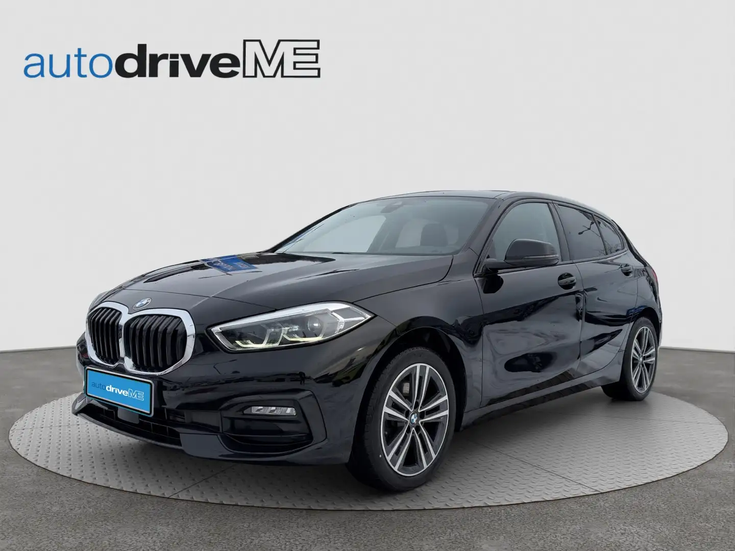 BMW 116 d Schwarz - 1