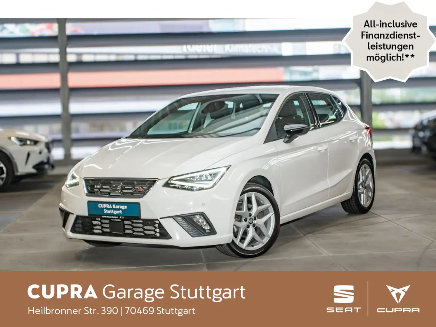 SEAT Ibiza FR BEATS 1.0 TSI 81 kW Blanco - 1