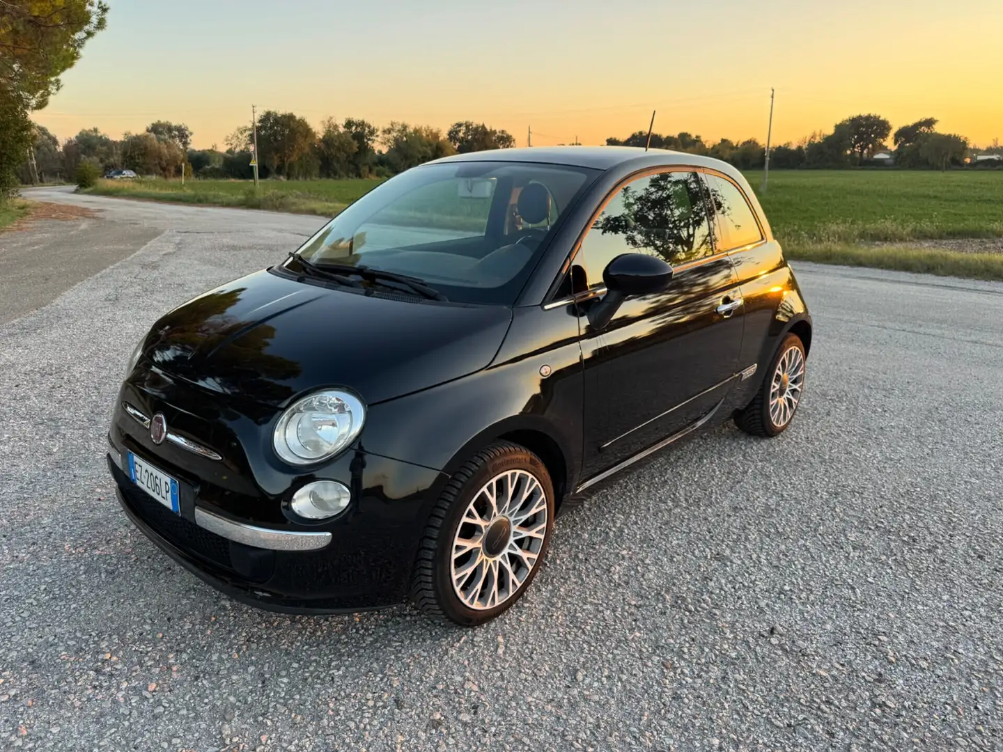Fiat 500 500 1.2 Lounge Nero - 1