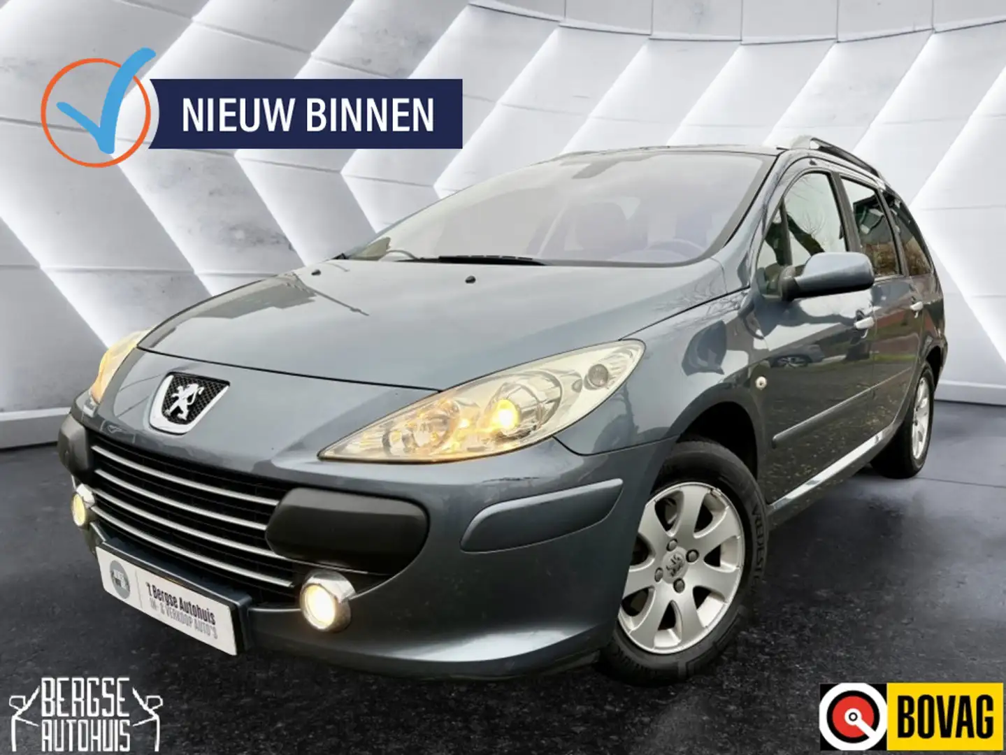 Peugeot 307 SW 1.6 16V Premium Pano Cruise Lmv Trekhaak Grau - 1