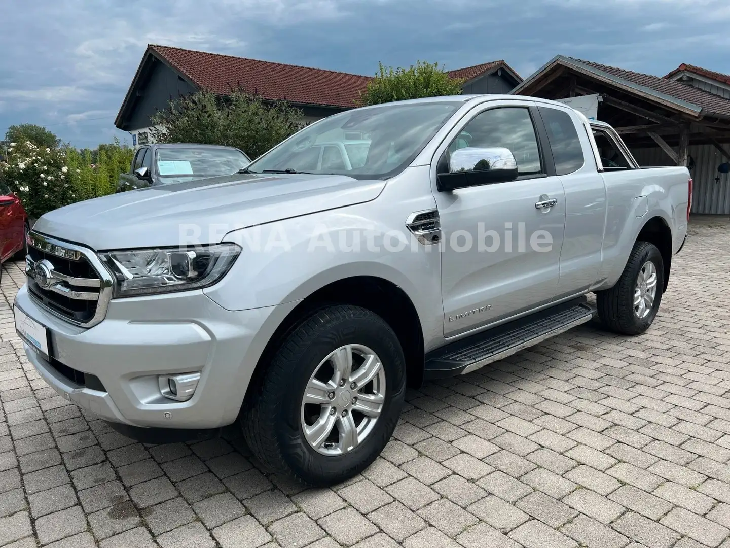 Ford Ranger Limited Xtra-Cab 4x4*AHK*Leder*Standh*Nav Silber - 1