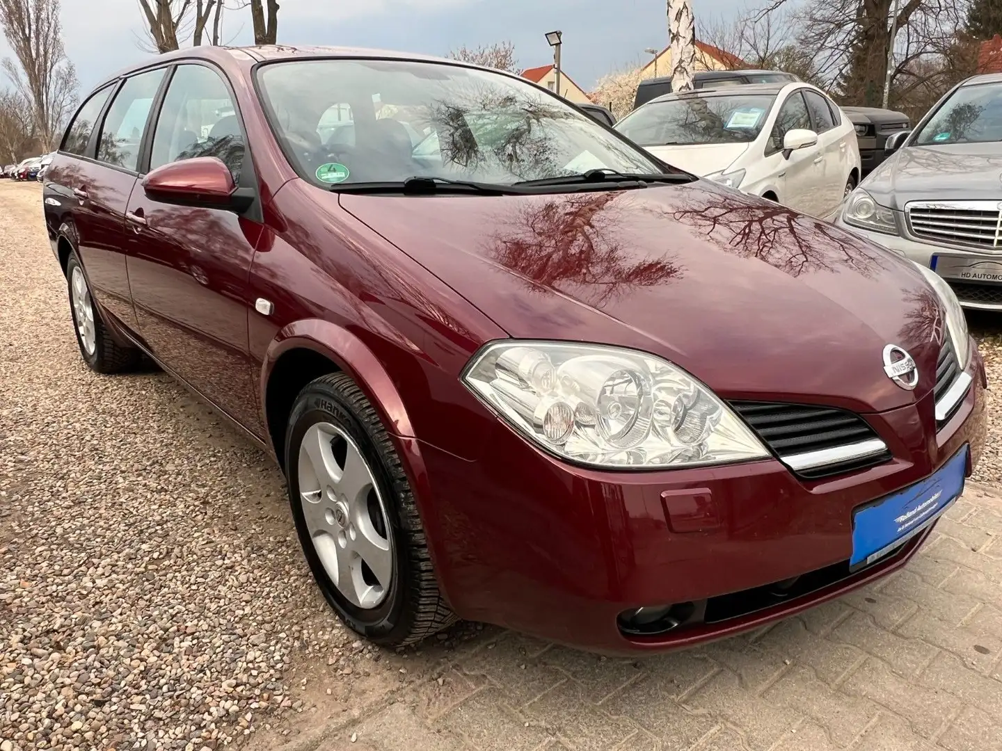 Nissan Primera Visia*1.HD*Klima*SHZ*Xenon*TÜV NEU Rosso - 2