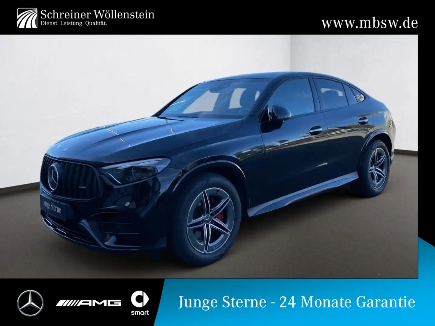 Mercedes-Benz GLC 43 AMG AMG GLC 43 4M Coupé PANO*AHK*STANDHEIZ*AR*DISTR* Schwarz - 1