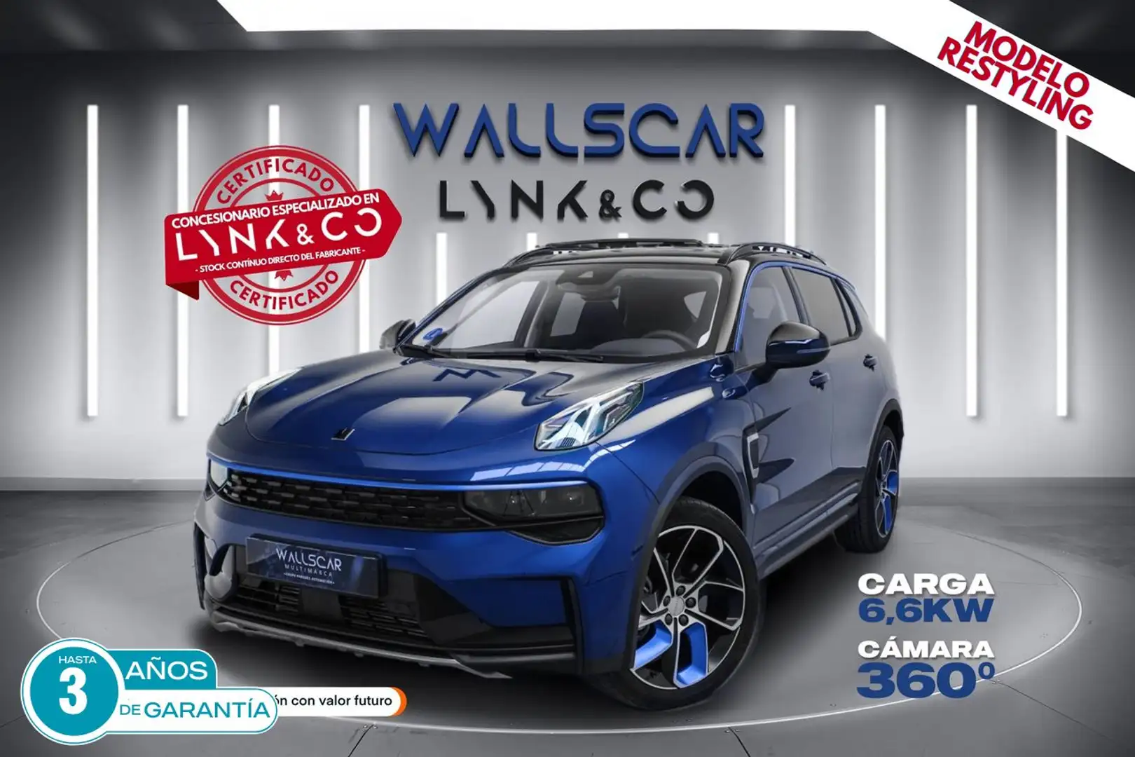 Lynk & Co 01 1 1.5 PHEV 6.6kW Azul - 1