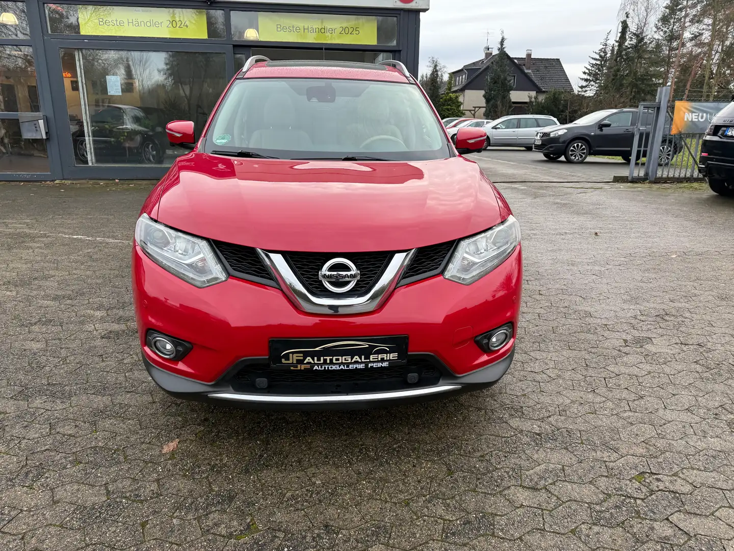 Nissan X-Trail Tekna"2.HAND"AHK"Leder"12MonateGarantie" Rot - 2