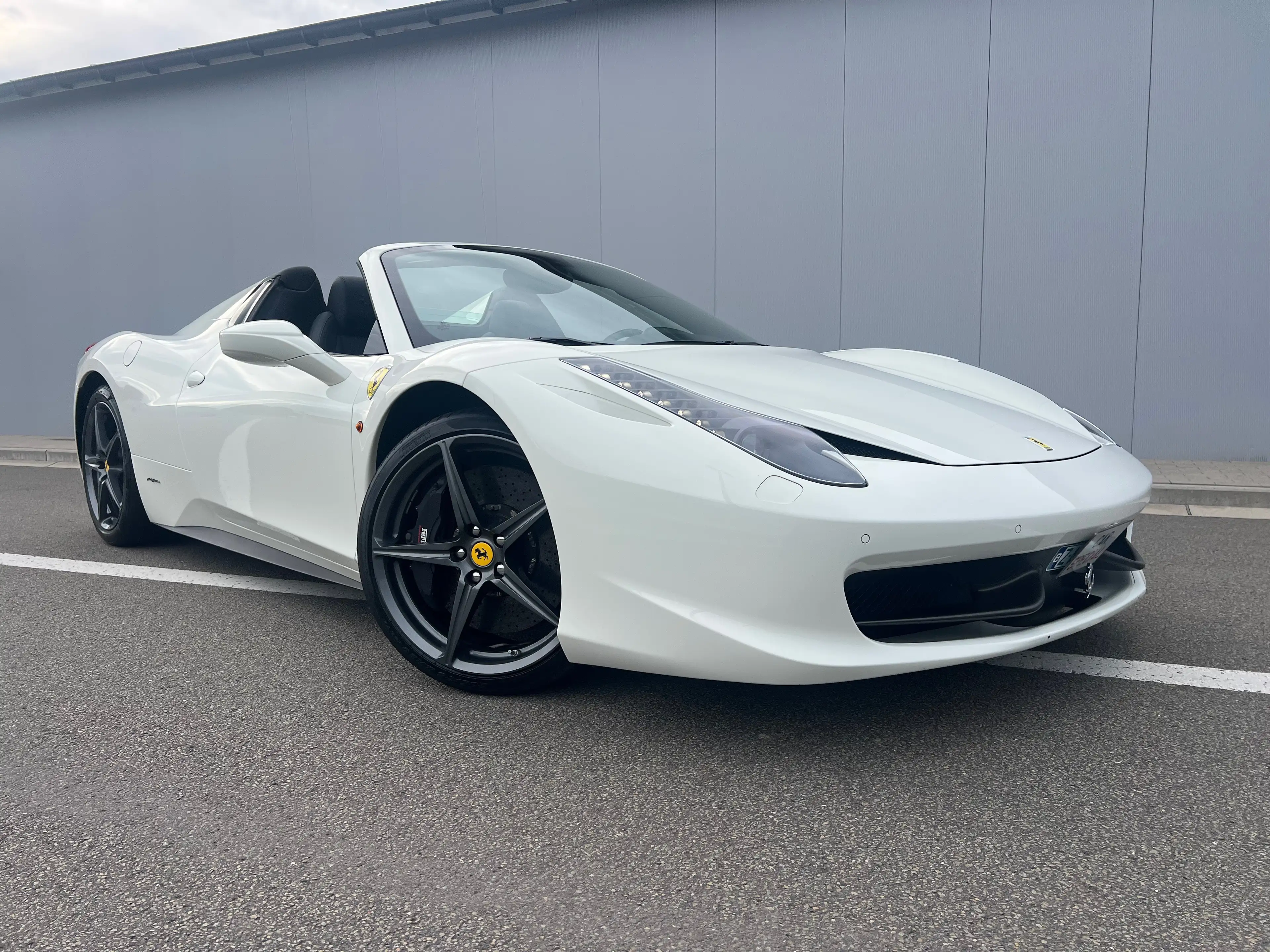 Ferrari 458 Spider - JBL - Lift - Belgian car - Full History -