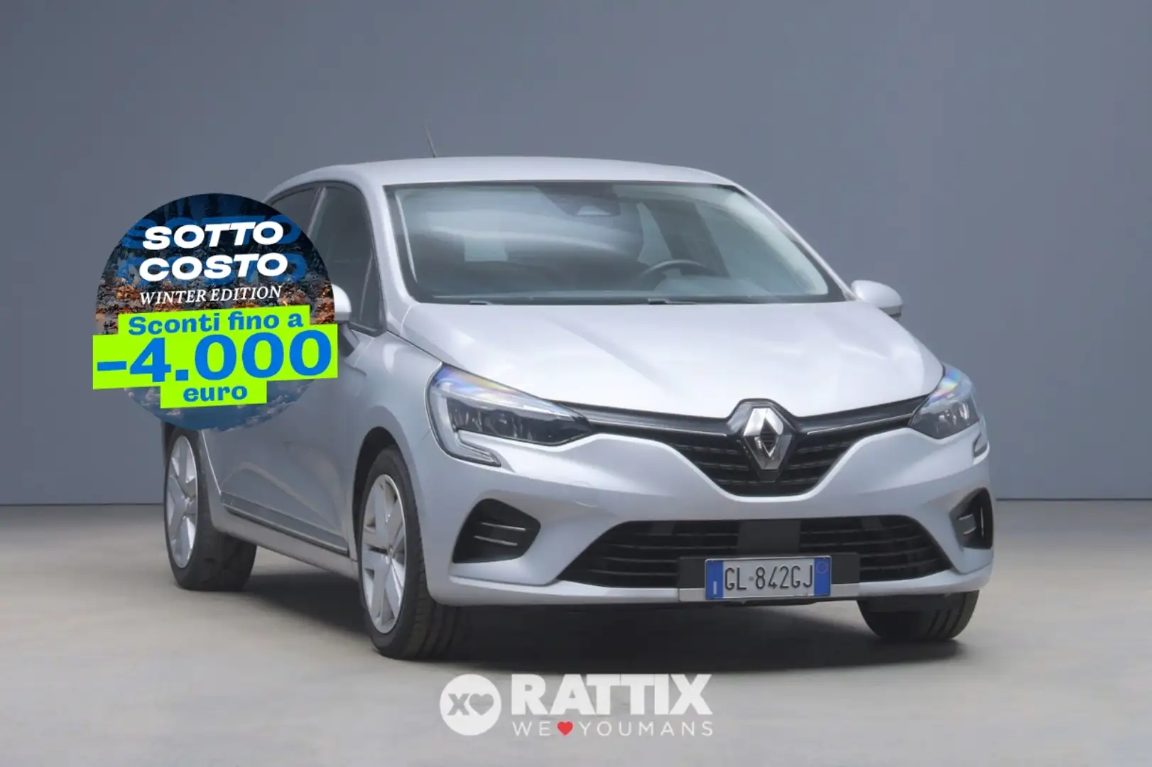 Renault Clio 1.5 BlueDCI 100CV Business Gris - 1