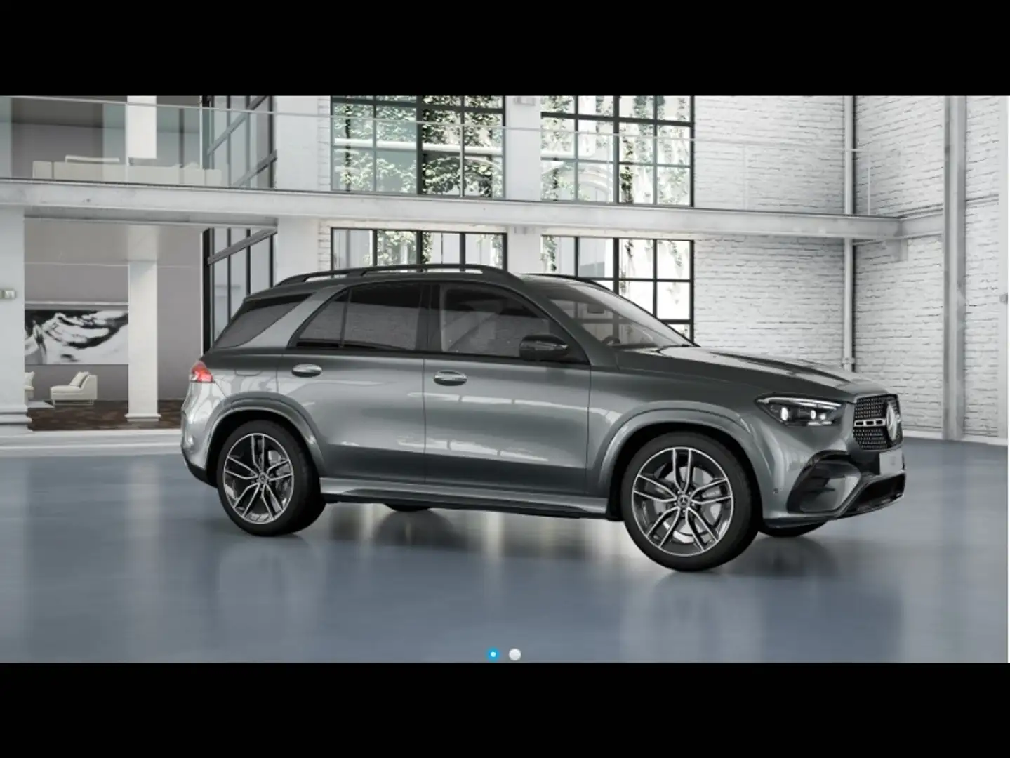 Mercedes-Benz GLE 450 d 4MATIC Aut. Navi,PremiumPlus, Klimaautomatik Grau - 2