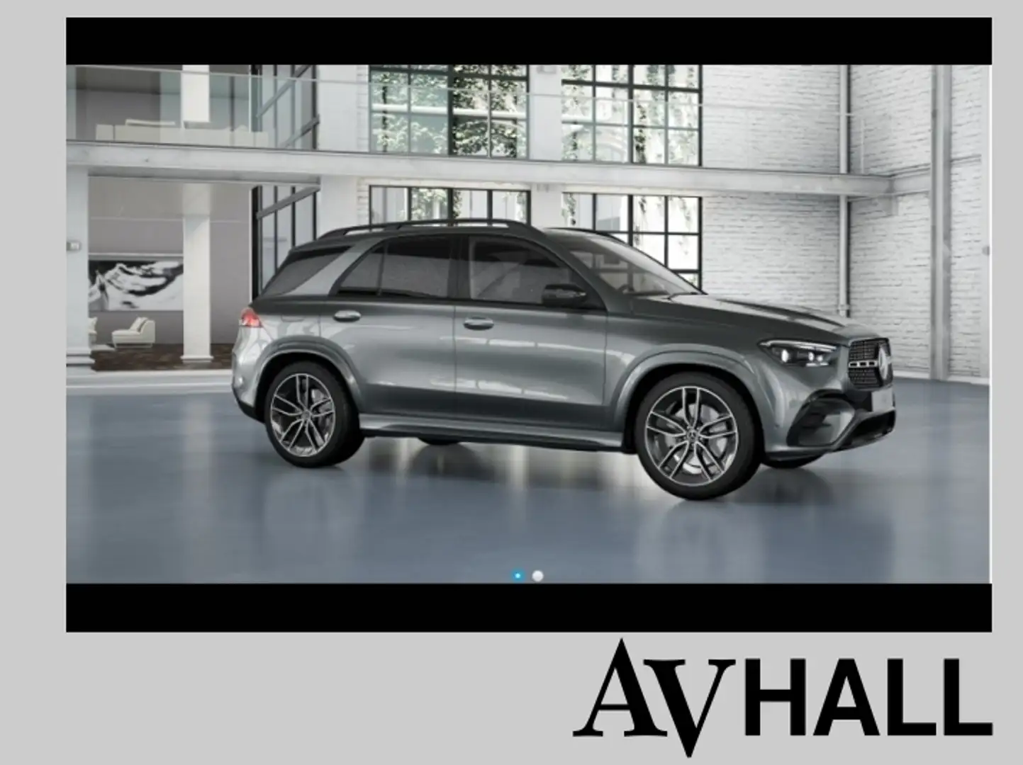 Mercedes-Benz GLE 450 d 4MATIC Aut. Navi,PremiumPlus, Klimaautomatik Grau - 1
