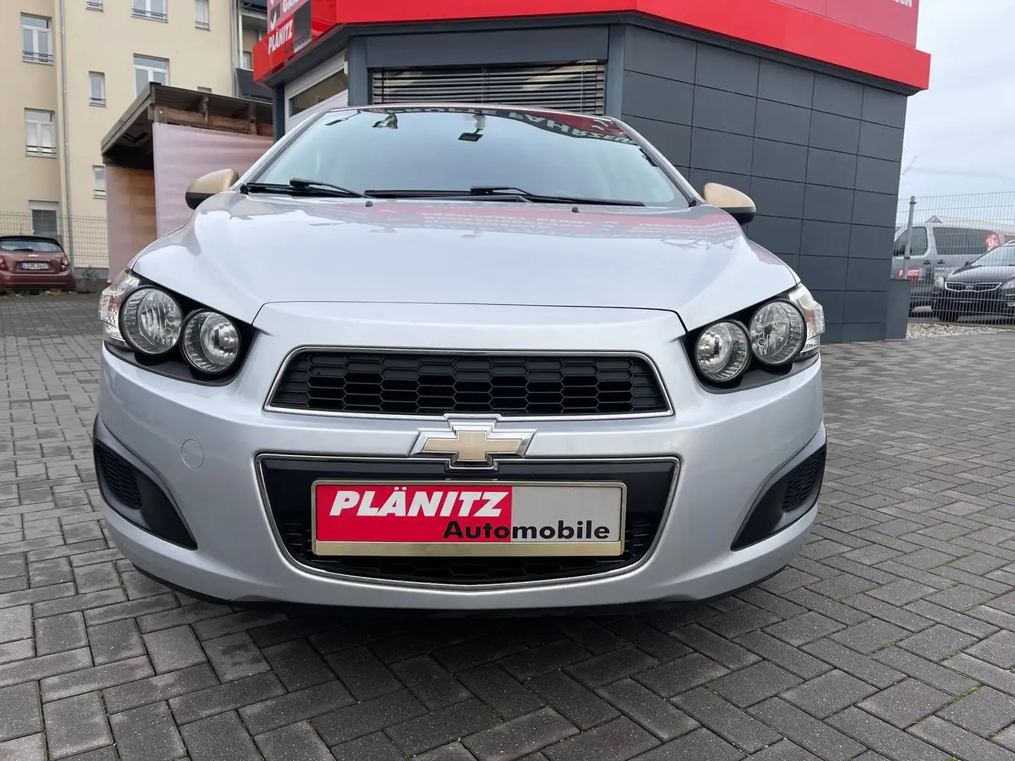 Chevrolet Aveo LT+/Klima/Alu/Tüv+Service neu/guter Zustand Srebrny - 2
