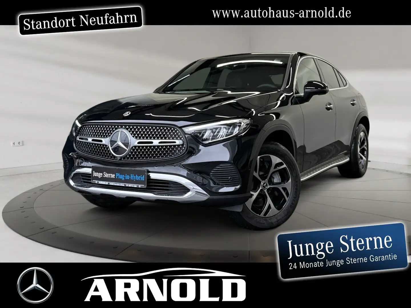 Mercedes-Benz GLC 300 GLC 300 de 4M Coupé Avantgarde AHK PanoD. Memory Negro - 1