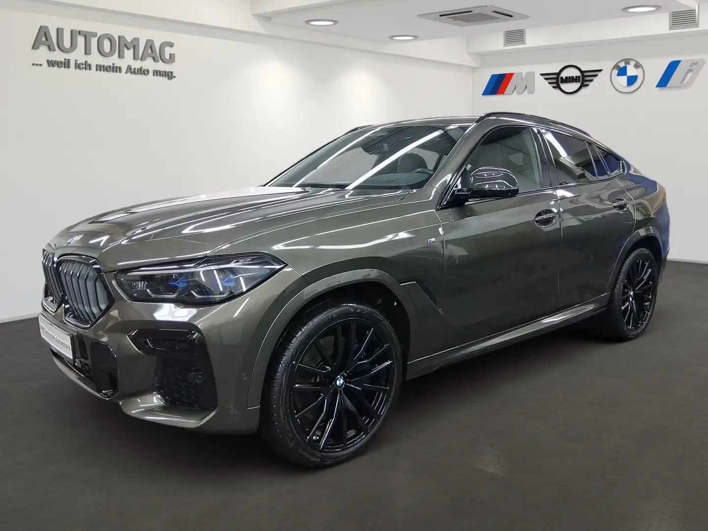 BMW X6 M50i DrivAssProf*ParkAssPlus*Pano*Harman*Integral Grau - 1