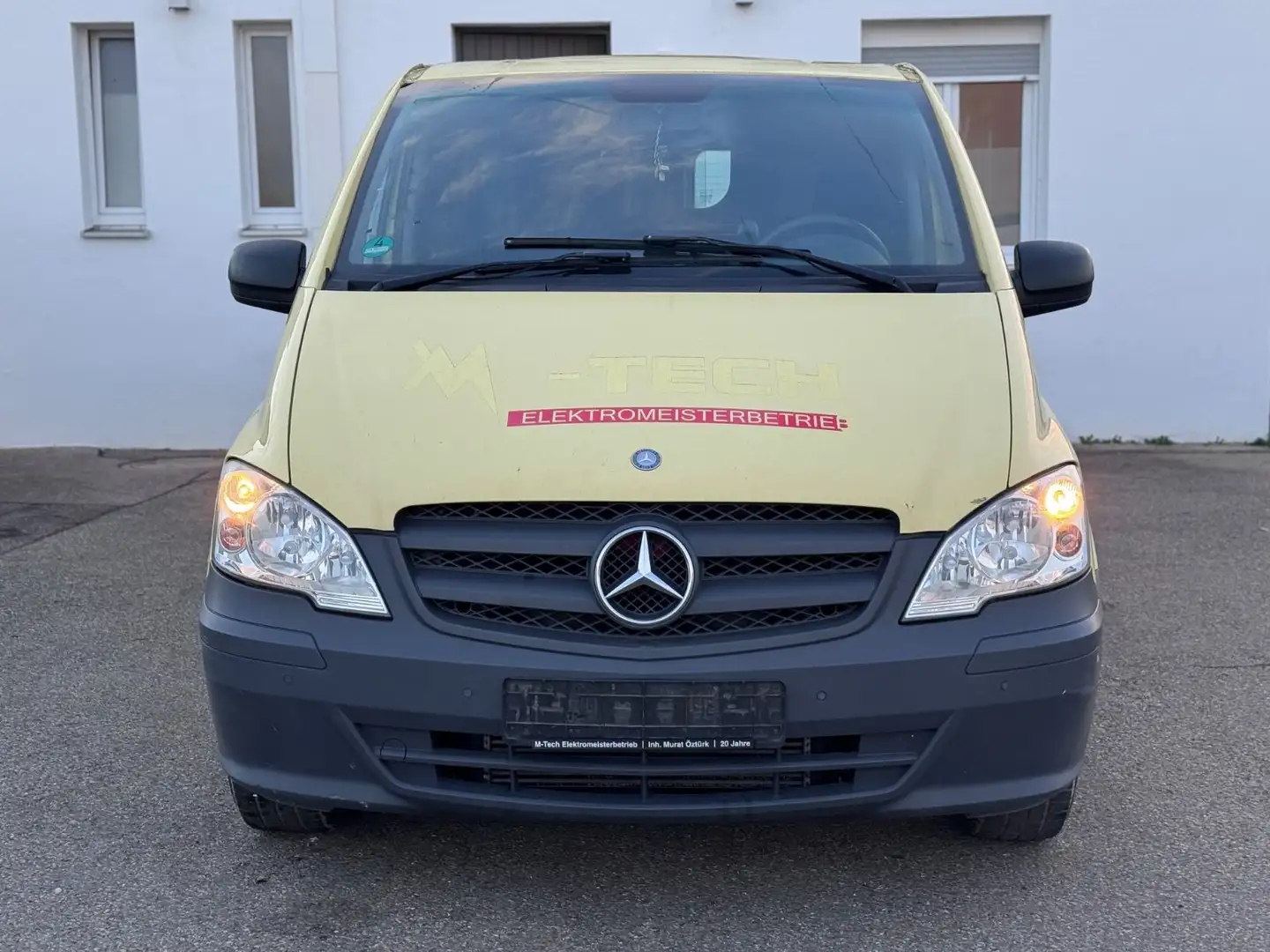 Mercedes-Benz Vito Kasten 116 CDI lang *KLIMA*AHK*SIZHZ*REGAL* Jaune - 2