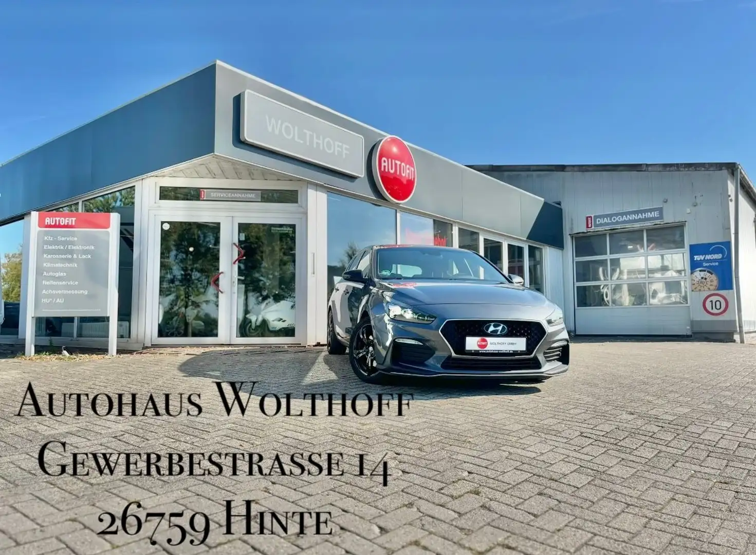 Hyundai i30 1.4 T-GDI  N- Line Grau - 1