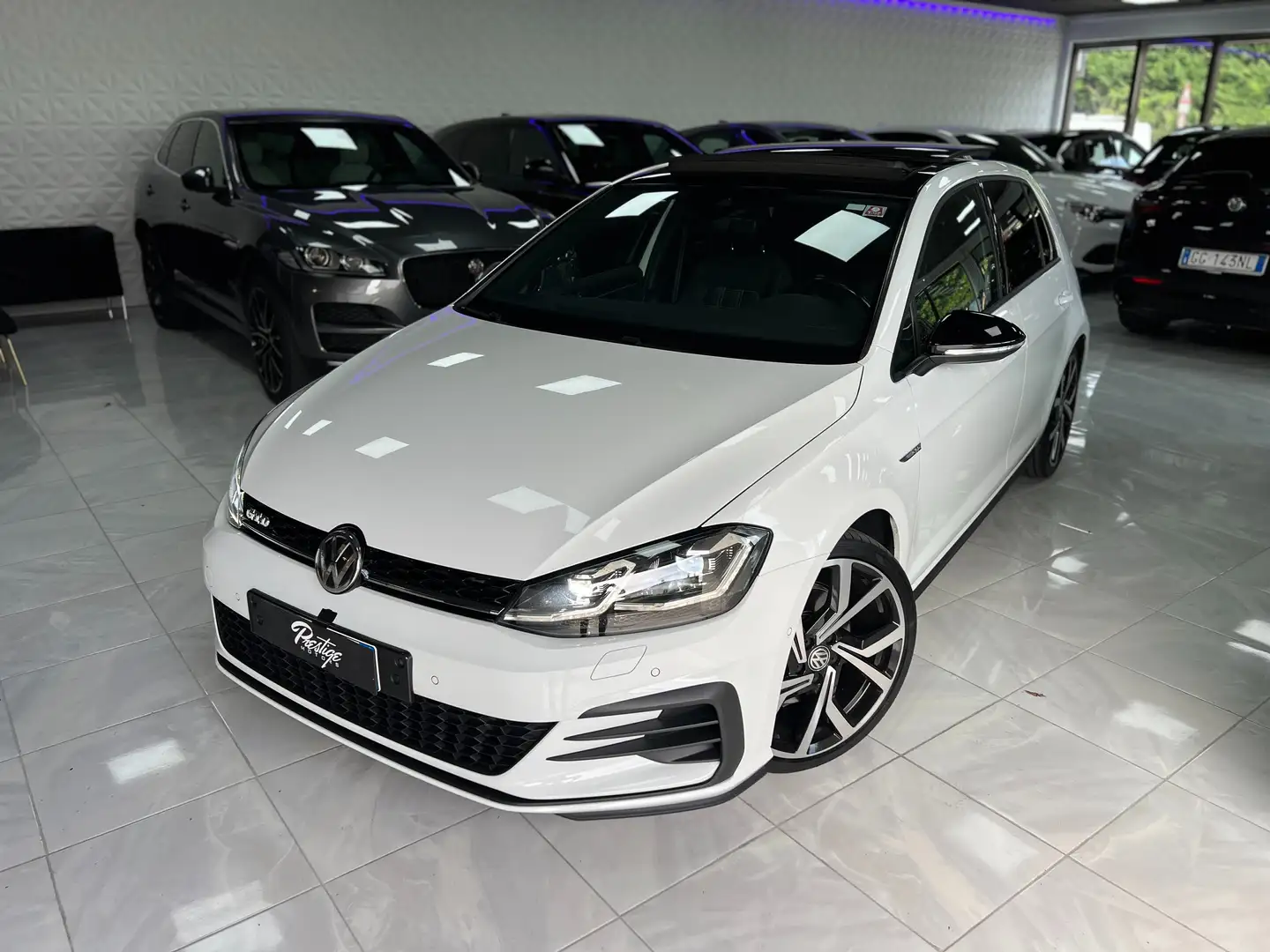 Volkswagen Golf Golf VII 2017 5p 5p 2.0 tdi Gtd 184cv dsg Blanc - 1