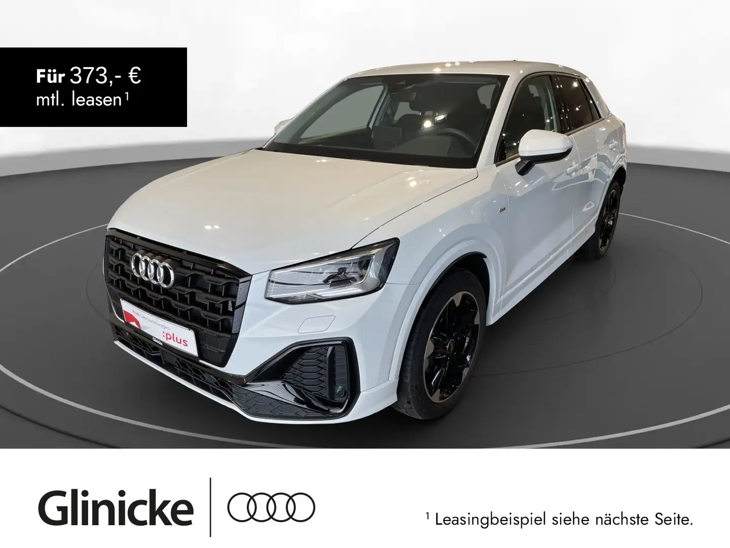 Audi Q2 30 TDI S line AHK LED LM 18" PDC Tempomat Weiß - 1