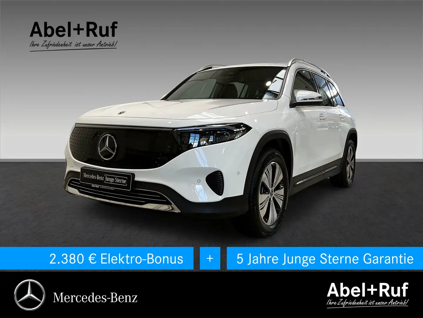 Mercedes-Benz EQB 350 4MATIC PROGRESSIVE+LED+Kamera+LrHz+TotW Weiß - 1