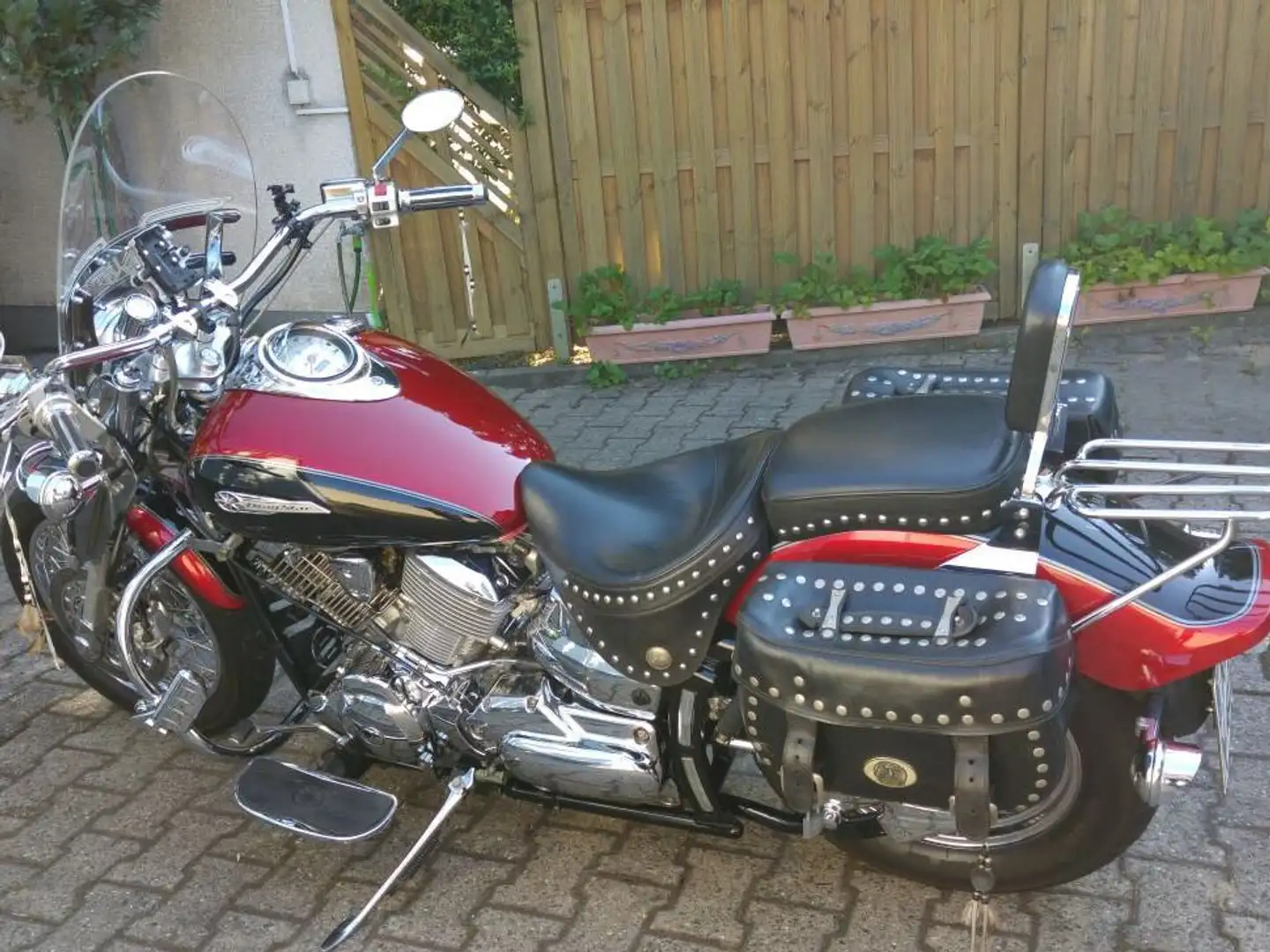 Yamaha XVS 1100 Drag Star XVS 1100 VP05 Roşu - 1
