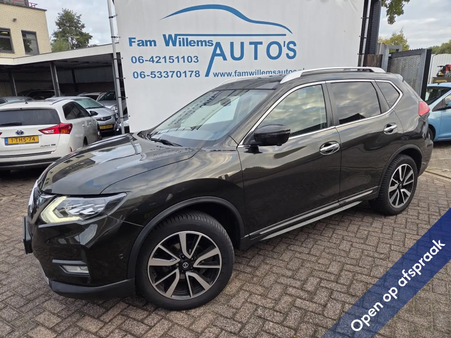 Nissan X-Trail 1.3 DIG-T Tekna Automaat Leder panoramadak Groen - 1