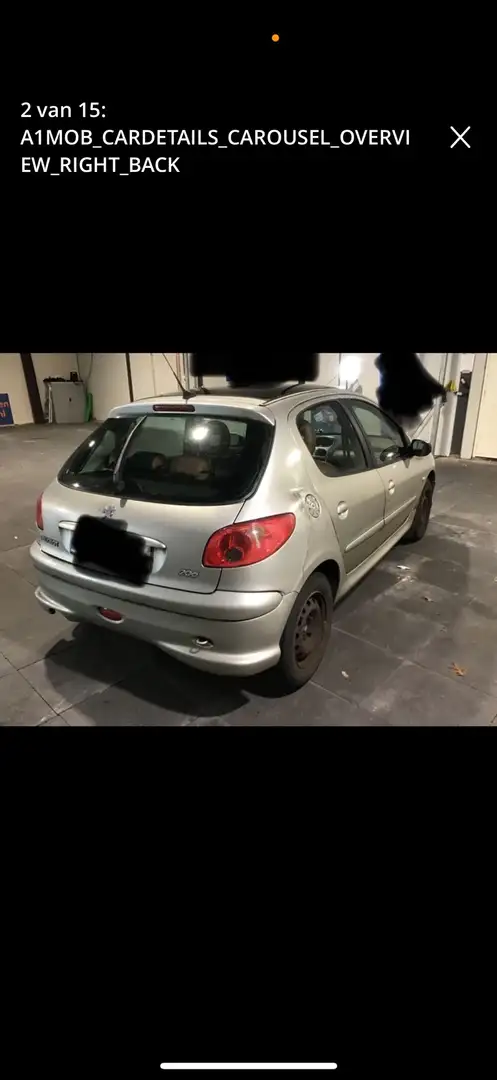 Peugeot 206 1.6-16V Roland G. Grijs - 2
