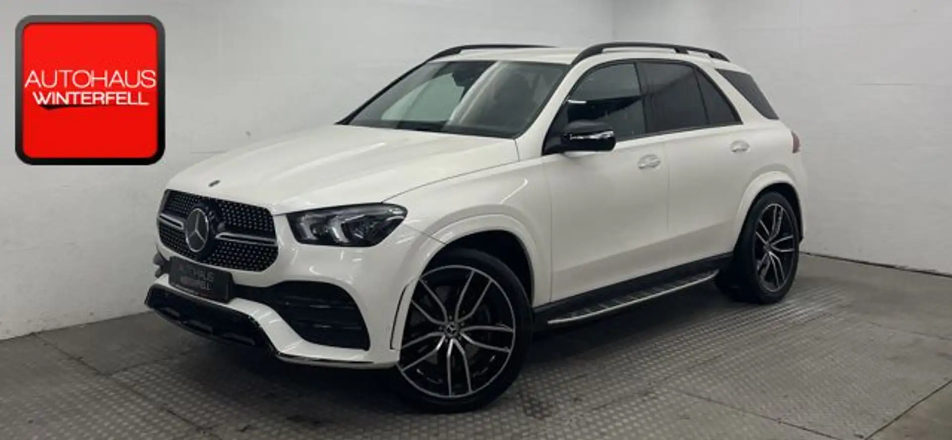 Mercedes-Benz GLE 400 d 4M AMG NIGHT AIRMATIC+HUD+360+MEMORY+ Weiß - 1