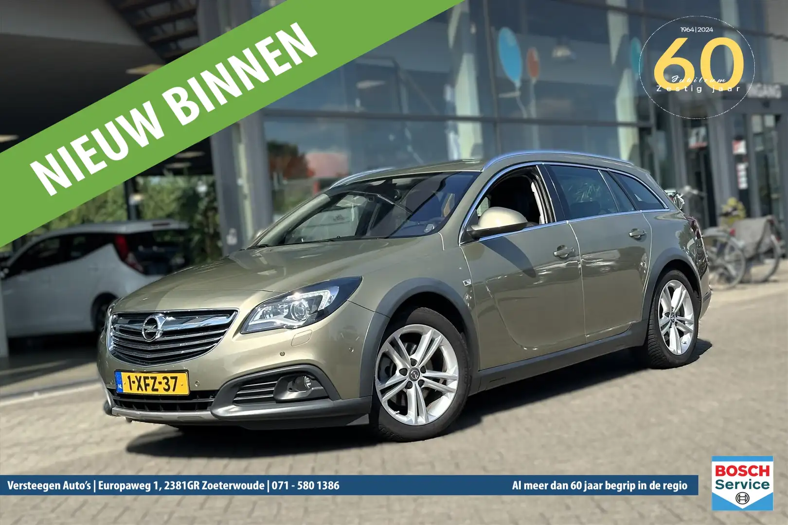 Opel Insignia 1.6 Turbo 170pk 2x4 Start/Stop Groen - 1