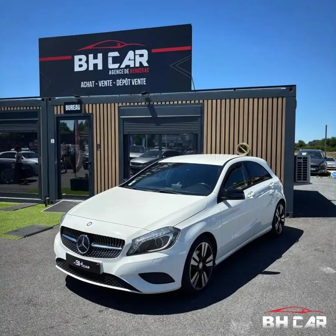 Mercedes-Benz A 200 1.8 200 CDI 135 BLUEEFFICIENCY SENSATION 7G-DCT BV Blanc - 1