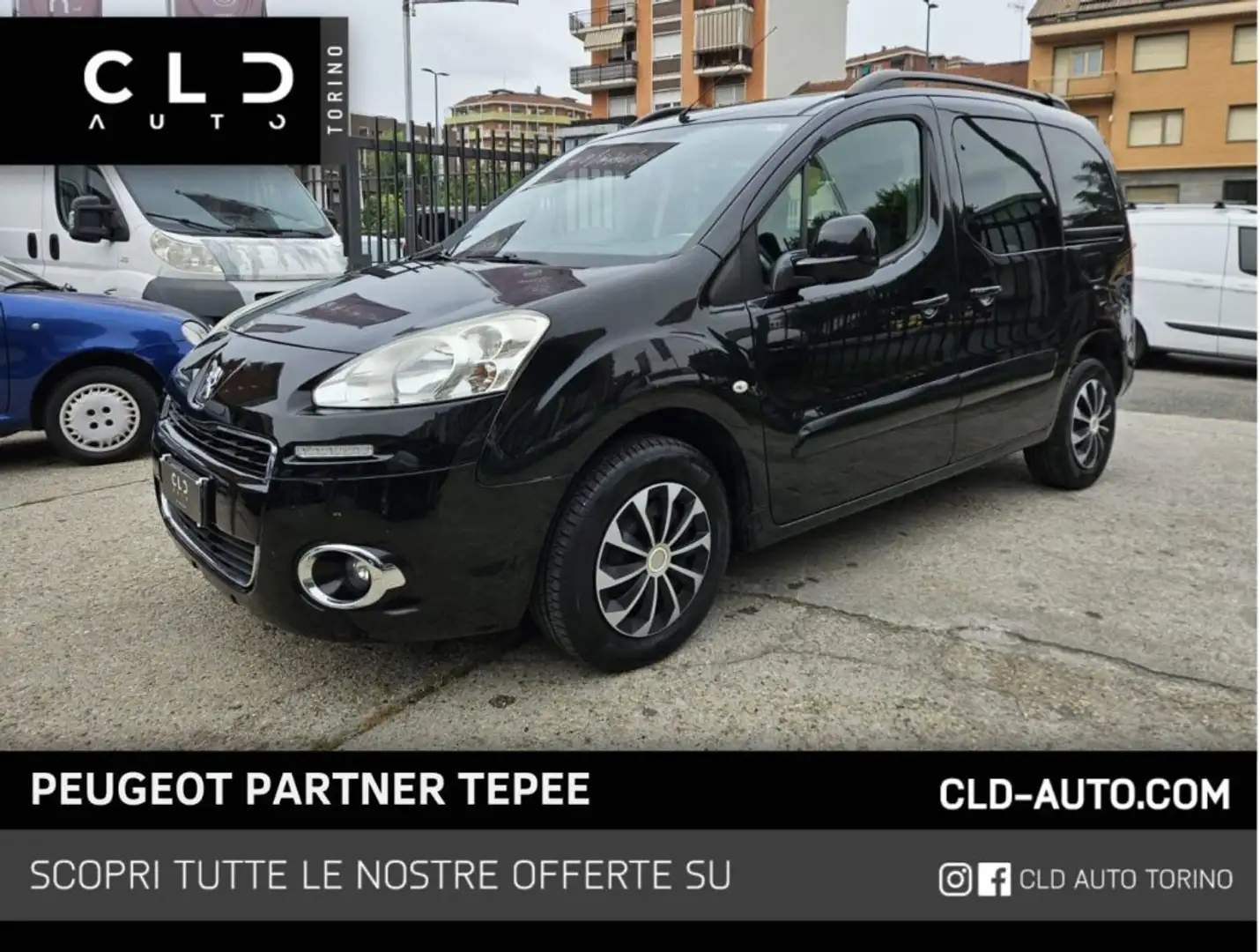 Peugeot Partner Tepee 1.6 HDi 92CV Nero - 1