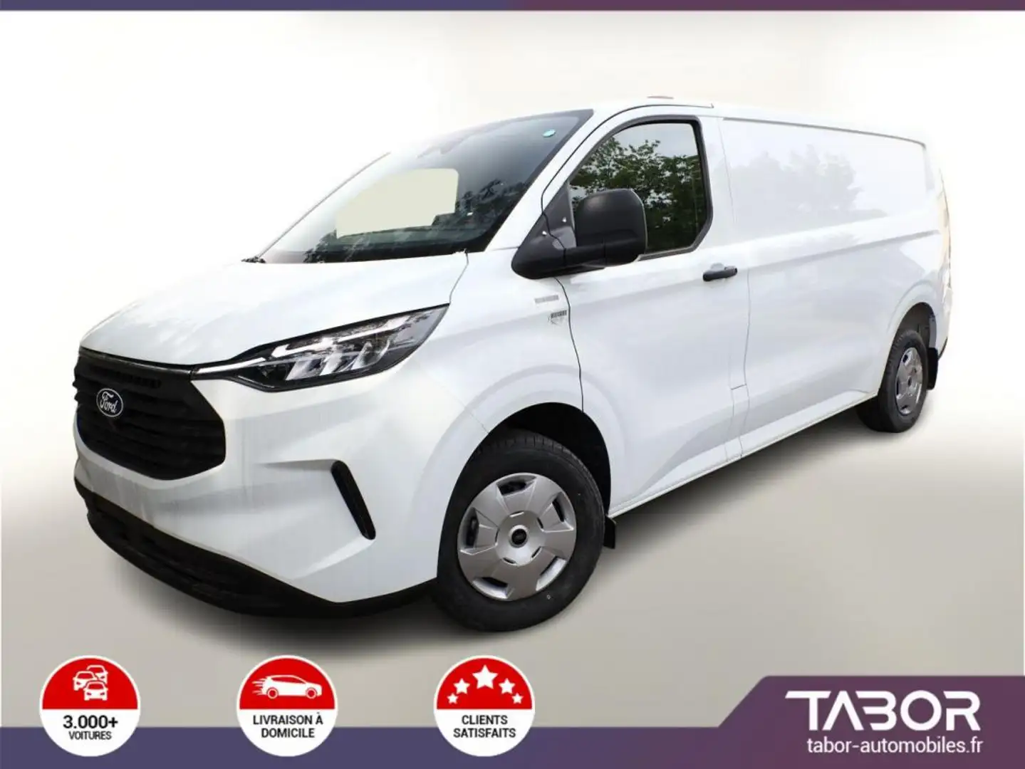 Ford Transit Custom TDCI 150 Trend 320 L2 LED Blanc - 1