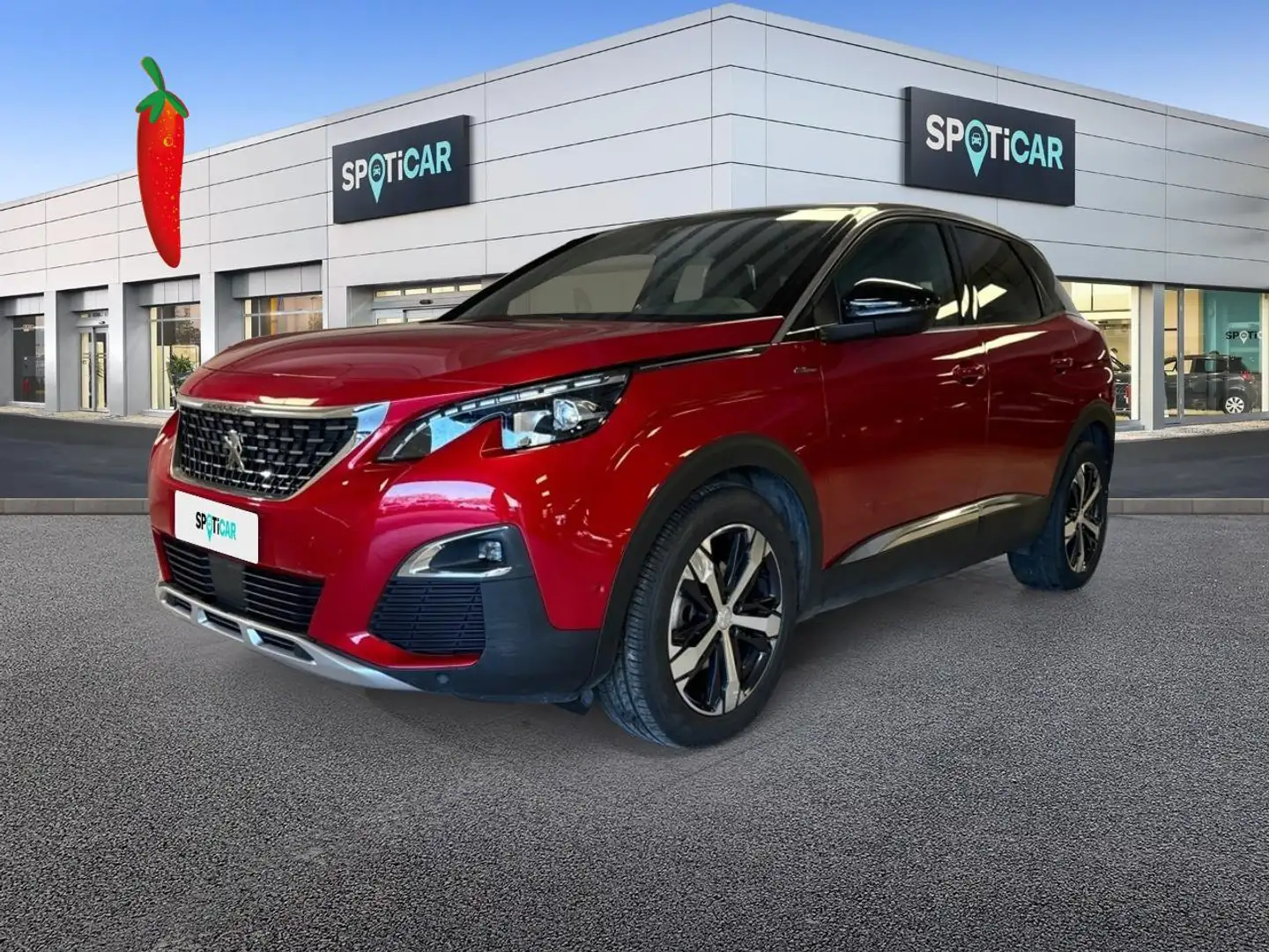 Peugeot 3008 PureTech Turbo 130 EAT8 S&S GT Line Rosso - 1
