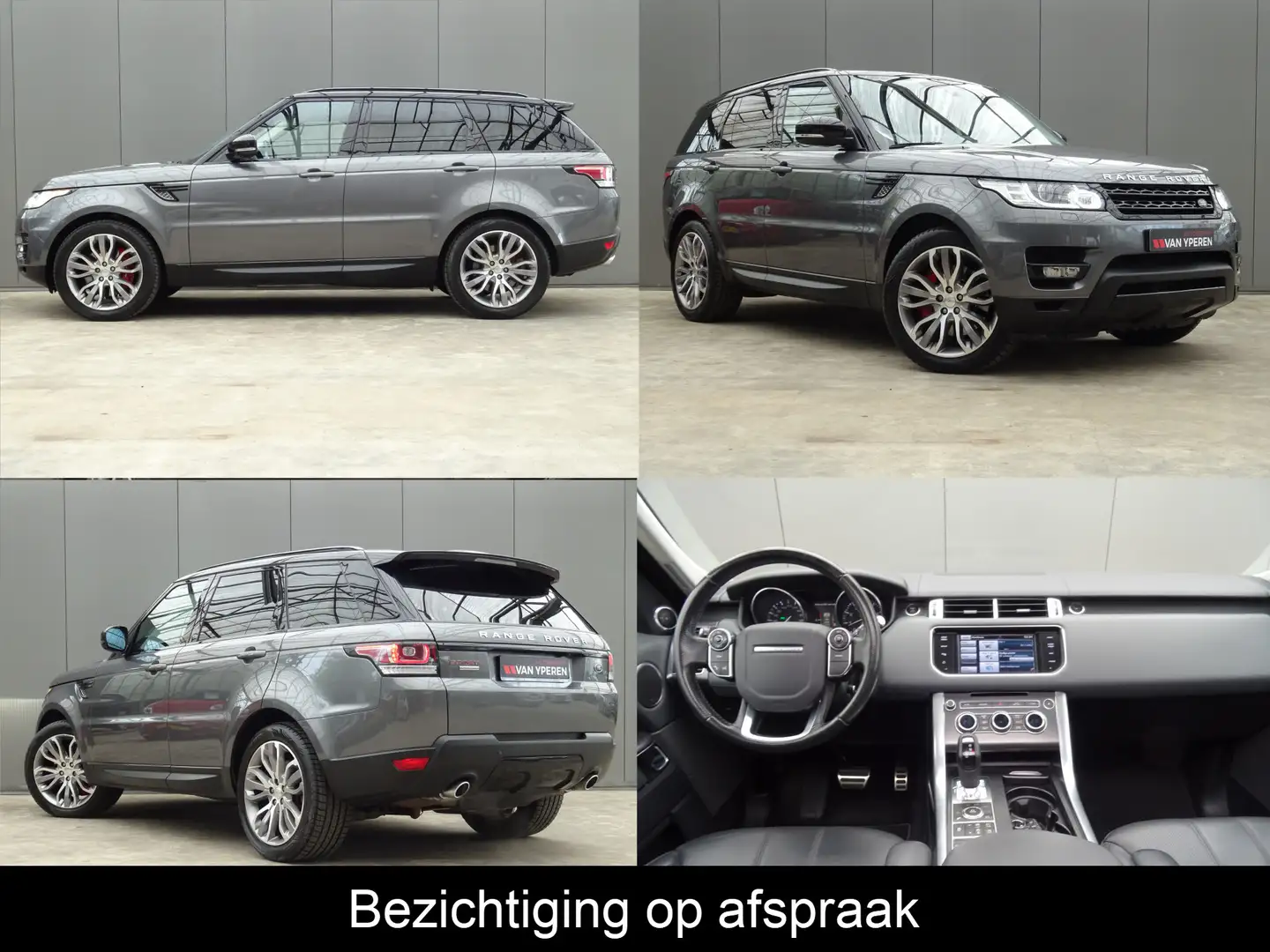 Land Rover Range Rover Sport 5.0 V8 Supercharged Autobiography Dynamic * 510 PK Gris - 1