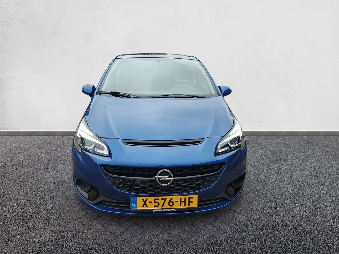 Opel Corsa 1.6 Turbo OPC Nurnberg Edit. airco,cruisecontrol,p Blauw - 2